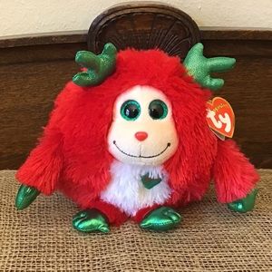 Vintage 2013 TY Monstaz Beanie Tinsel with tag. 5”